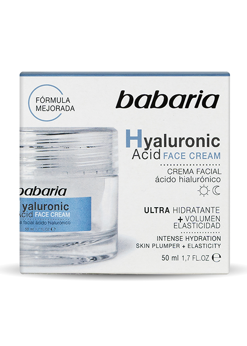 Crema pentru fata BABARIA 50 ml Acid hyaluronic