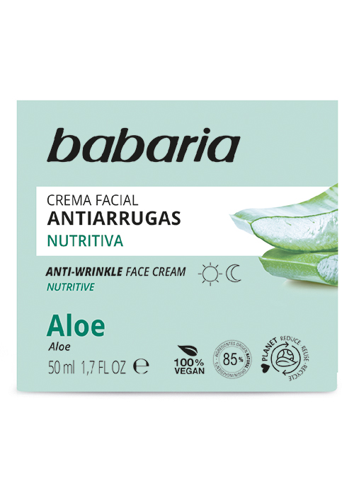 Crema pentru fata BABARIA 50 ml Aloe Antirid