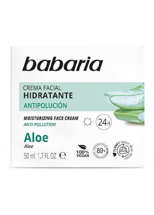 Crema pentru fata BABARIA 50 ml Aloe Hidratare