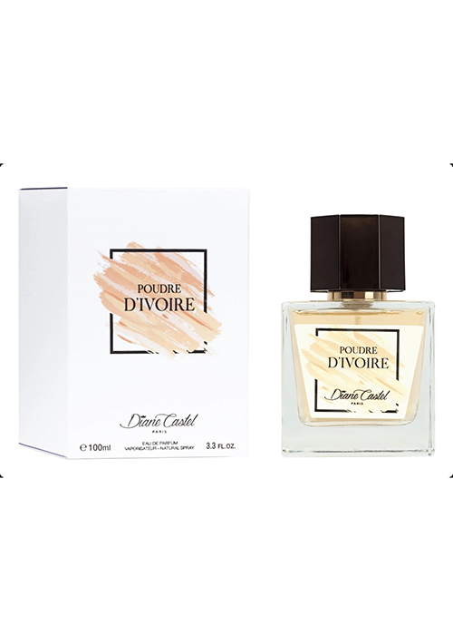Apa de toaleta pentru femei DIANE CASTEL 100 ml Poudre D'ivoire