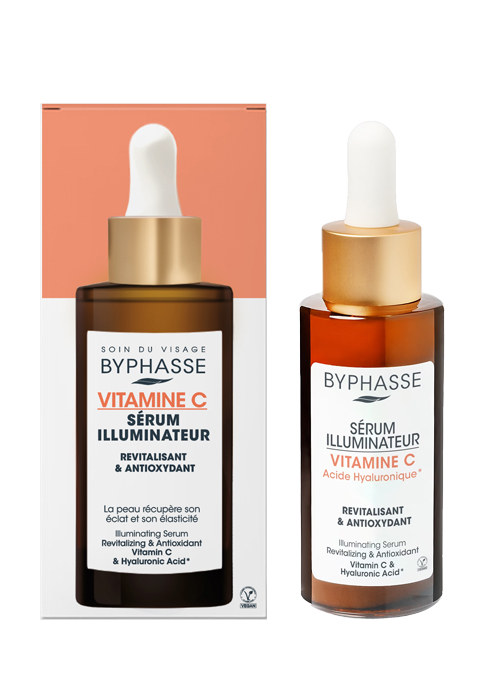 Serum pentru fata BYPHASSE 50 ml Vitamin C Illuminare