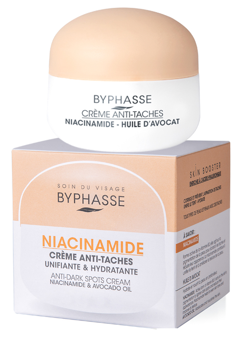 Crema pentru fata BYPHASSE 50 ml Niaciamide Impotriva petelor pigmentale