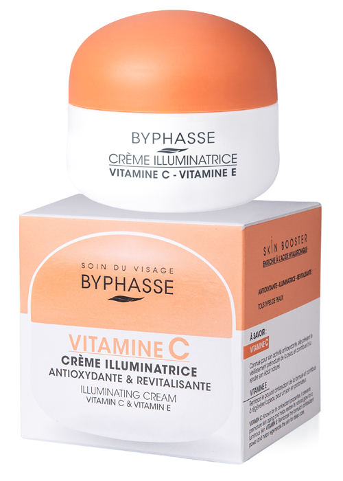 Crema pentru fata BYPHASSE 50 ml Vitamin C Illuminare