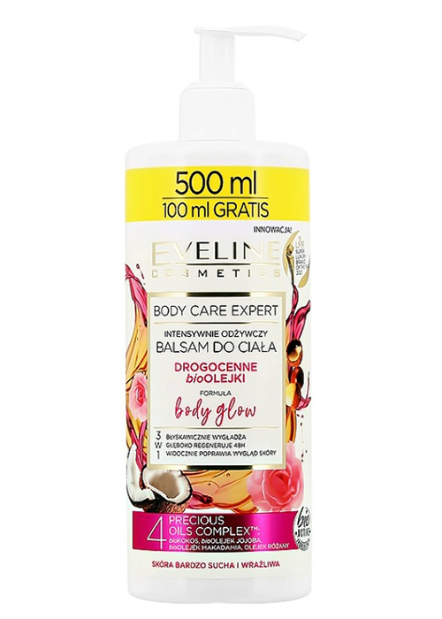Лосьон для тела EVELINE Body Care Expert 500 мл Интенсивное питание
