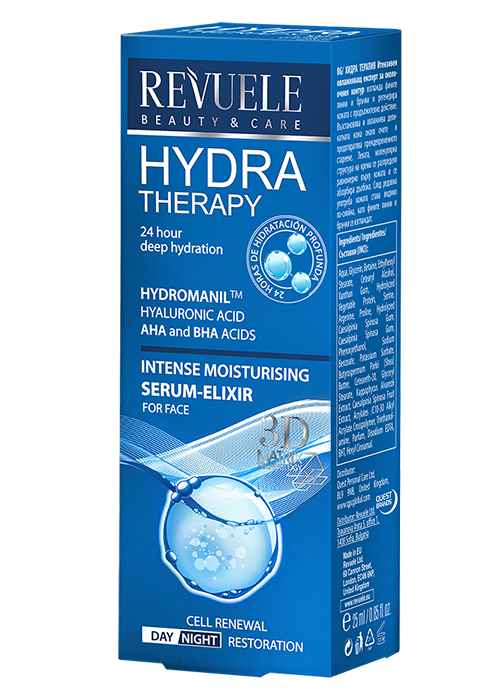 Сыворотка для лица REVUELE Hydra Therapy 30 мл Интенсивное увлажнение
