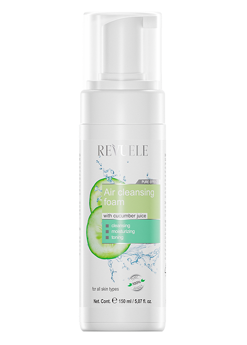 Пенка для лица REVUELE 150 мл С соком огурца