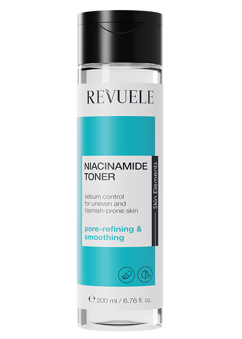 Toner pentru fata REVUELE Niacinamide 200 ml Sebum control si eliminarea porilor