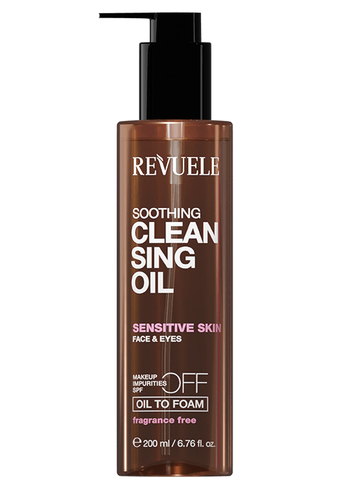 Масло для очищения лица REVUELE Cleansing Oil 200 мл Смягчающее