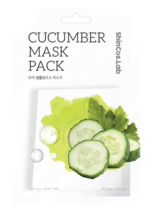 Masca pentru fata SHINCOS.LAB 27 ml Cucumber